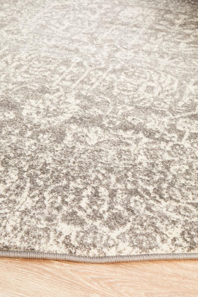 Rug Culture Rugs Evoke Homage Grey Transitional Round Rug