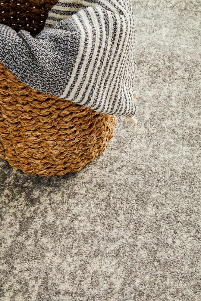 Rug Culture Rugs Evoke Homage Grey Transitional Runner Rug