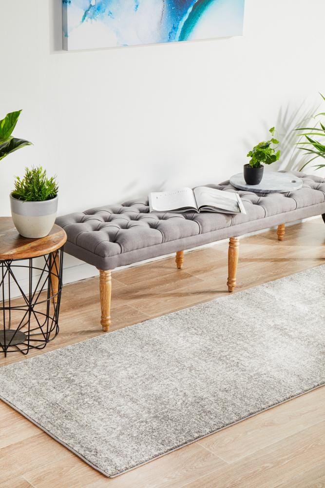 Rug Culture Rugs Evoke Homage Grey Transitional Runner Rug
