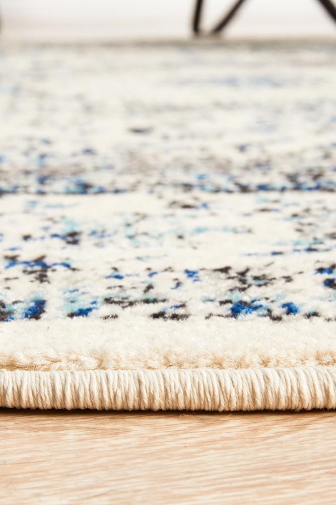 Rug Culture Rugs Evoke Mist White Transitional Round Rug