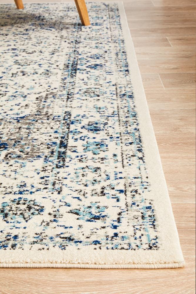 Rug Culture Rugs Evoke Mist White Transitional Rug