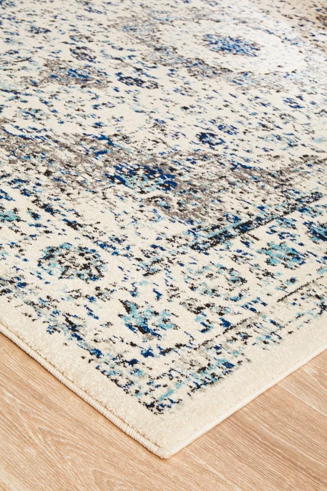 Rug Culture Rugs Evoke Mist White Transitional Rug