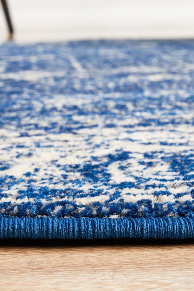 Rug Culture Rugs Evoke Oasis Navy Transitional Round Rug