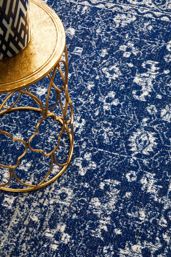 Rug Culture Rugs Evoke Oasis Navy Transitional Rug