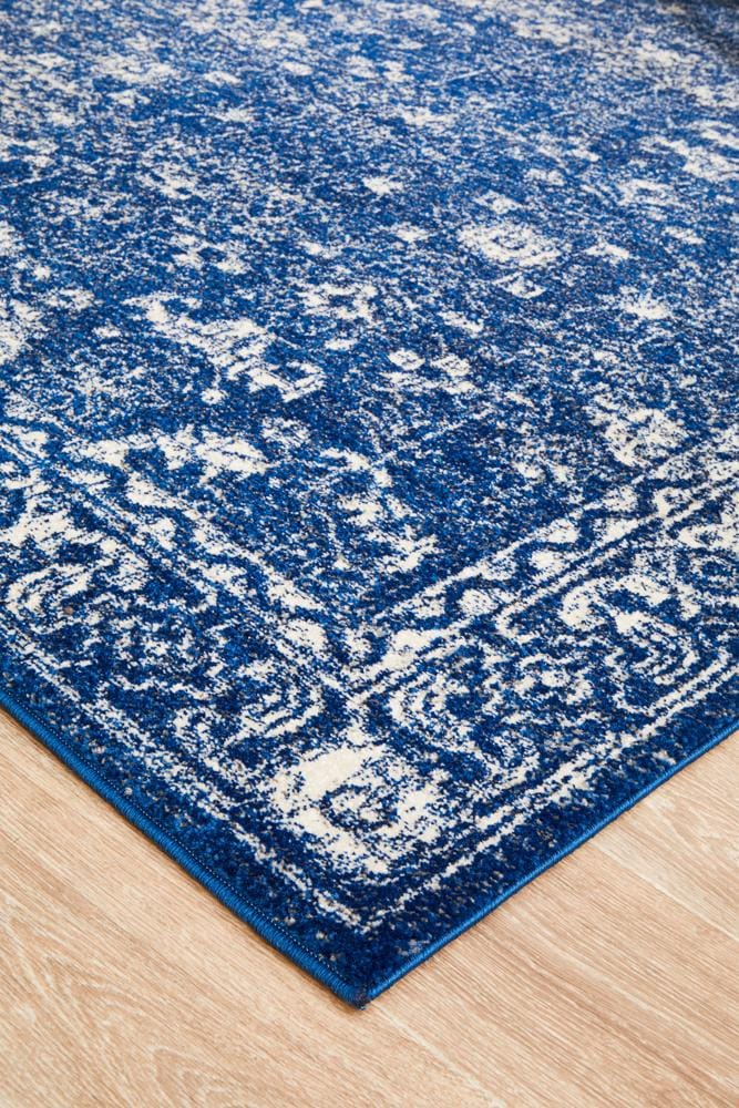 Rug Culture Rugs Evoke Oasis Navy Transitional Rug