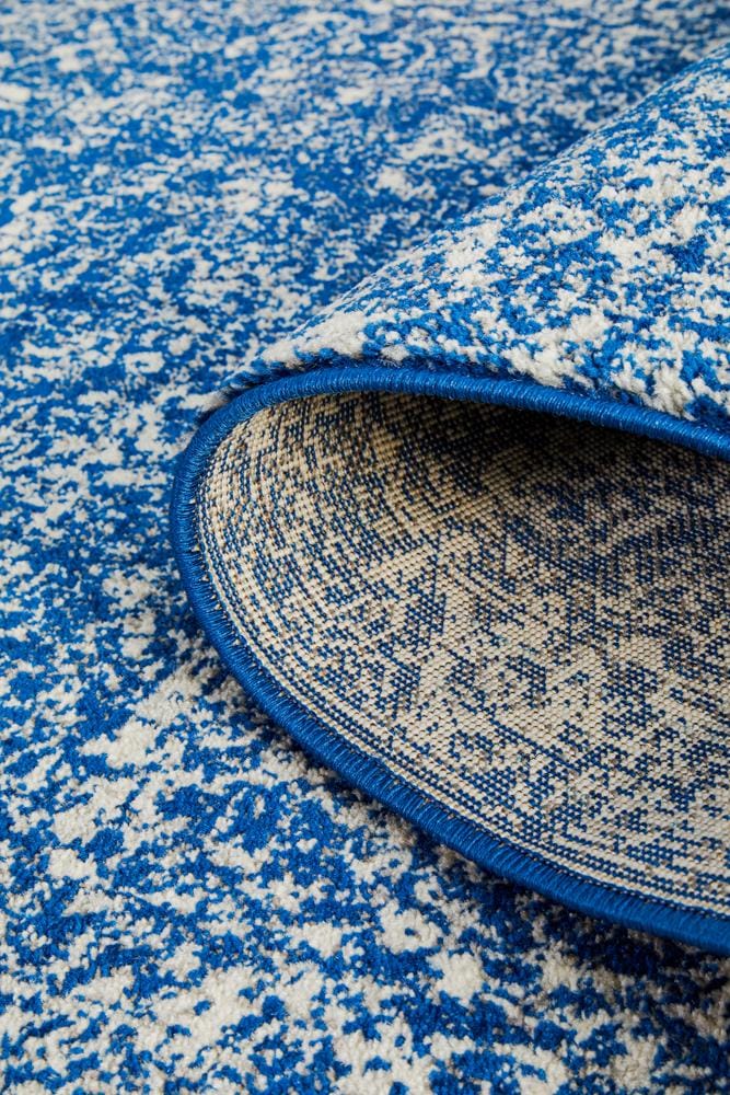 Rug Culture Rugs Evoke Oasis Navy Transitional Runner Rug