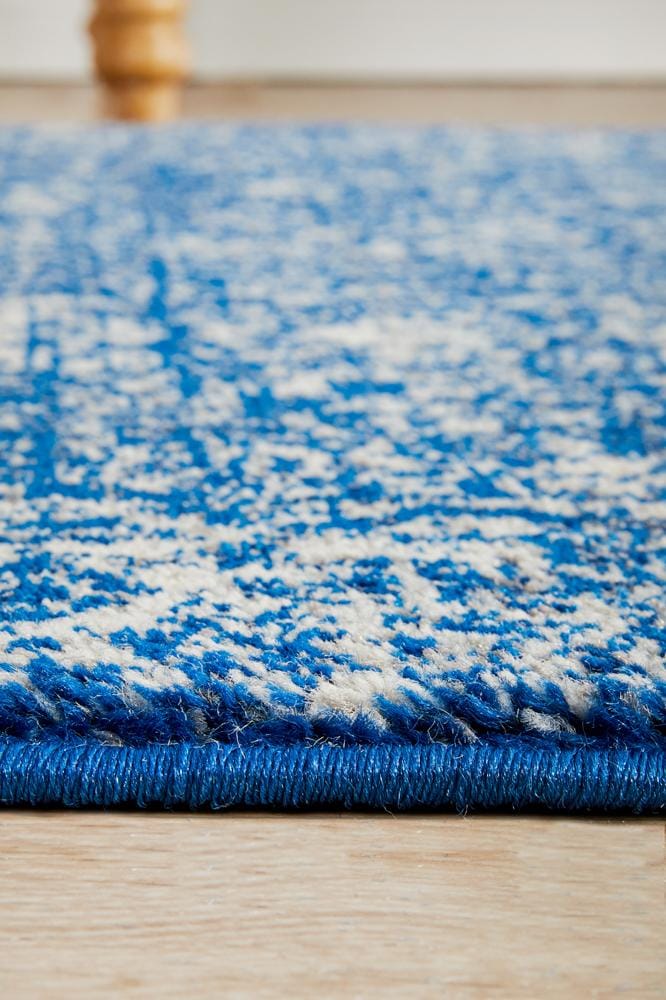 Rug Culture Rugs Evoke Oasis Navy Transitional Runner Rug