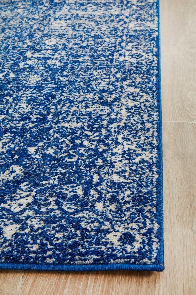 Rug Culture Rugs Evoke Oasis Navy Transitional Runner Rug