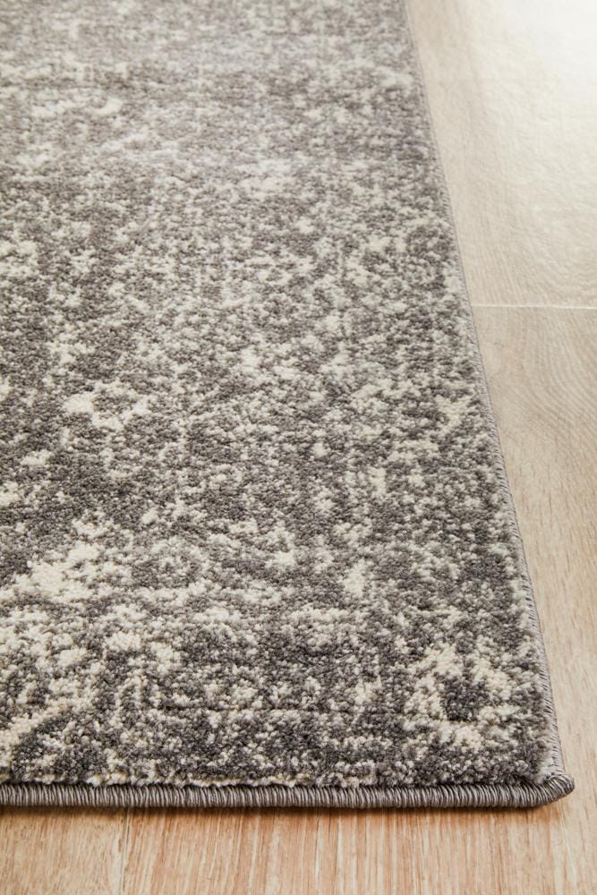 Rug Culture Rugs Evoke Pidgeon Grey Transitional Runner Rug