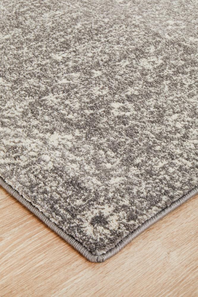 Rug Culture Rugs Evoke Pidgeon Grey Transitional Runner Rug