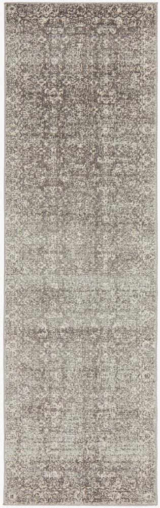 Rug Culture Rugs Evoke Pidgeon Grey Transitional Runner Rug