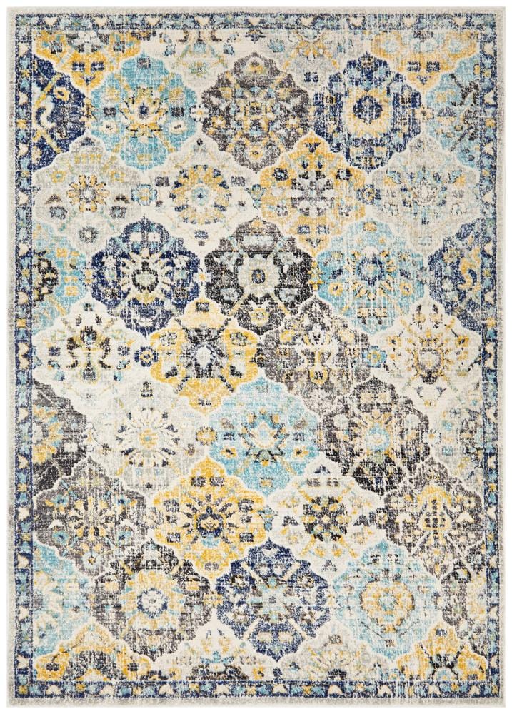 Rug Culture Rugs Evoke Poppy Multi Transitional Rug