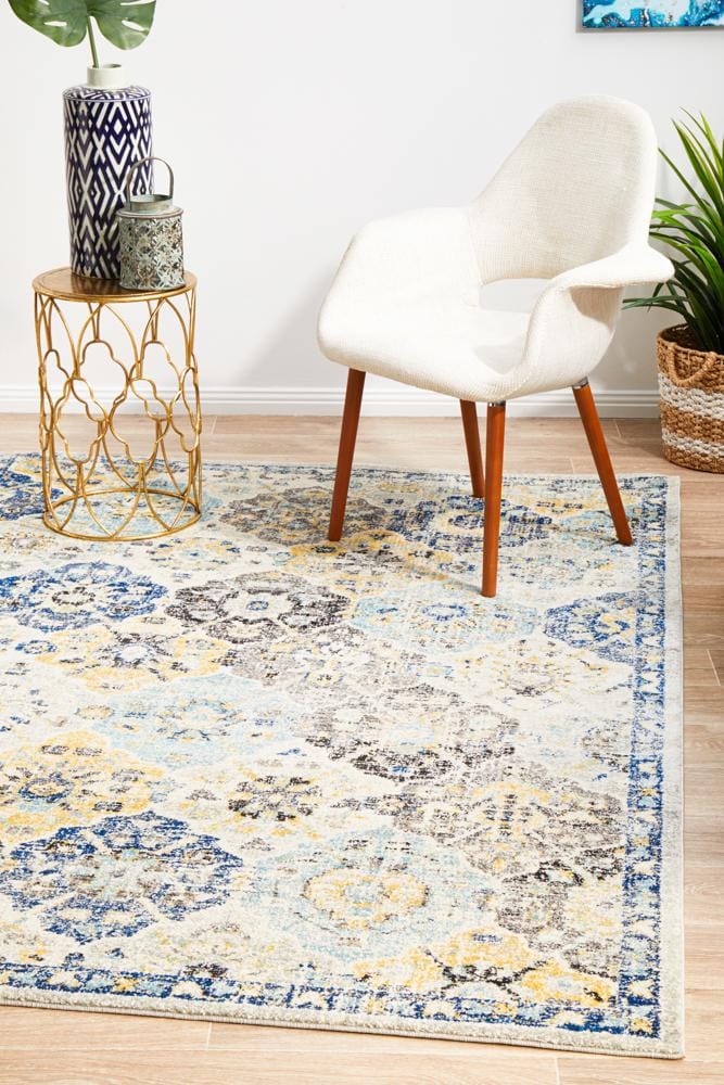 Rug Culture Rugs Evoke Poppy Multi Transitional Rug
