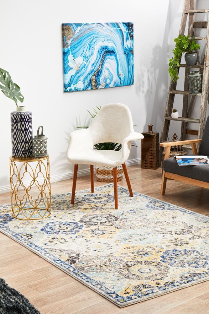 Rug Culture Rugs Evoke Poppy Multi Transitional Rug