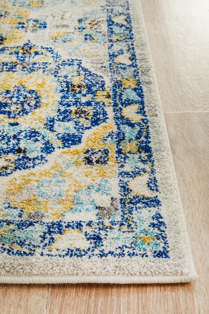 Rug Culture Rugs Evoke Poppy Multi Transitional Runner Rug