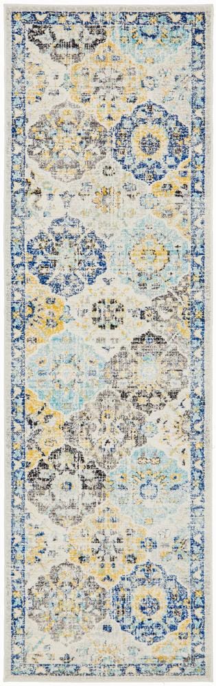 Rug Culture Rugs Evoke Poppy Multi Transitional Runner Rug