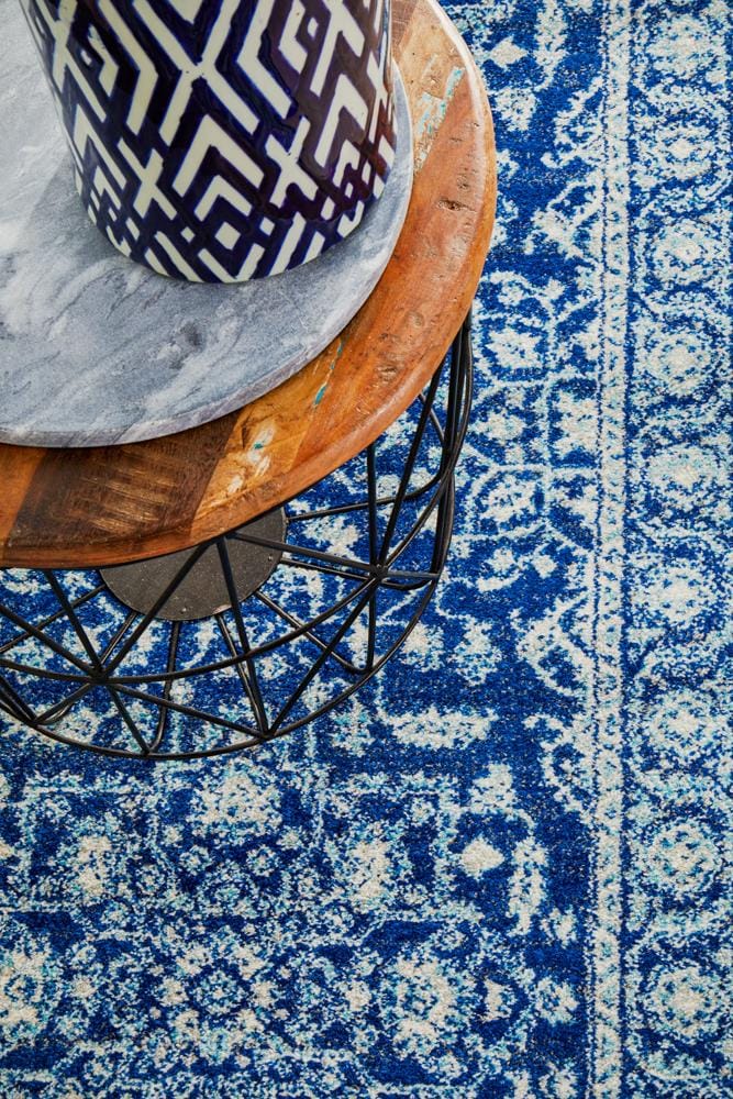 Rug Culture Rugs Evoke Release Navy Transitional Runner Rug