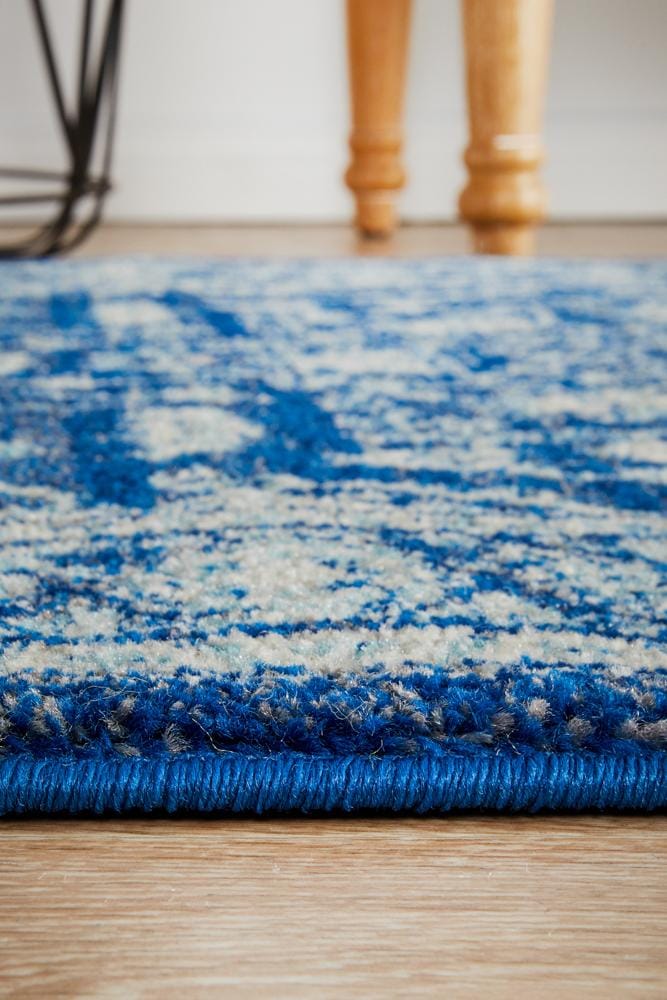 Rug Culture Rugs Evoke Release Navy Transitional Runner Rug
