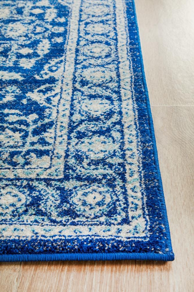 Rug Culture Rugs Evoke Release Navy Transitional Runner Rug