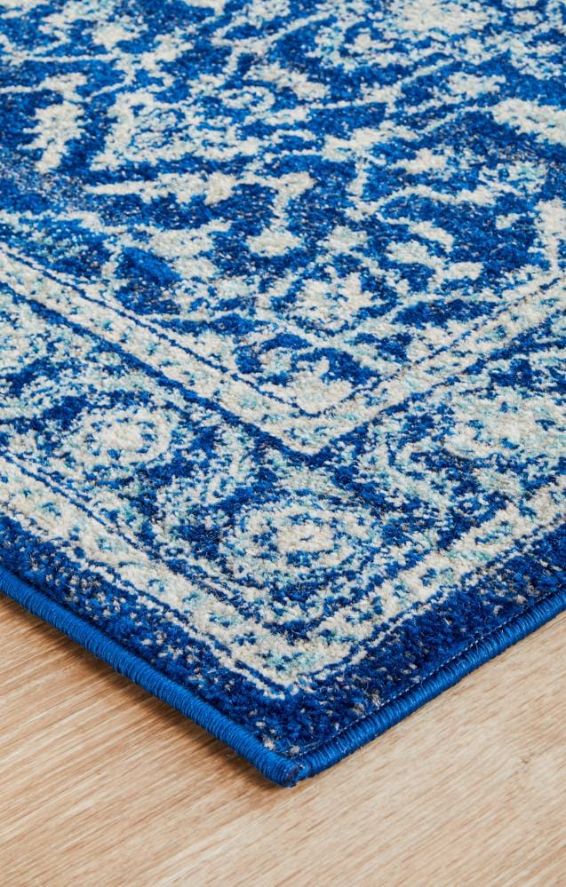 Rug Culture Rugs Evoke Release Navy Transitional Runner Rug