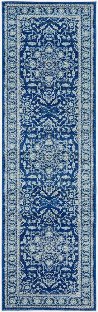 Rug Culture Rugs Evoke Release Navy Transitional Runner Rug