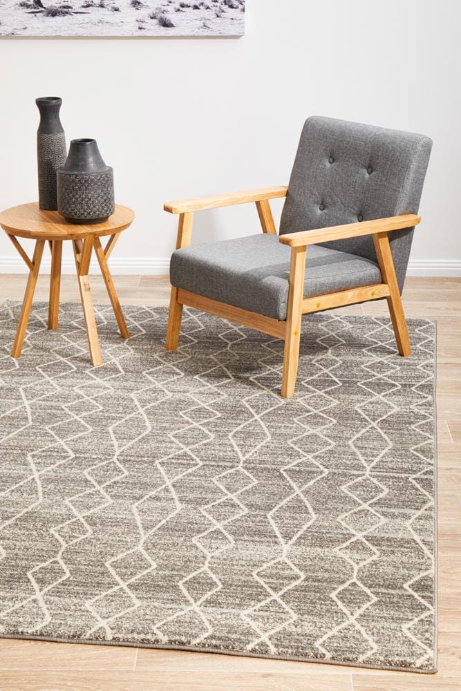 Rug Culture Rugs Evoke Remy Silver Transitional Rug