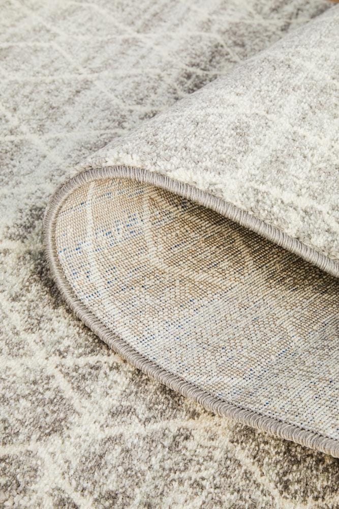 Rug Culture Rugs Evoke Remy Silver Transitional Runner Rug