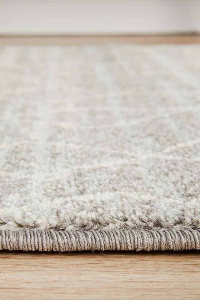 Rug Culture Rugs Evoke Remy Silver Transitional Runner Rug