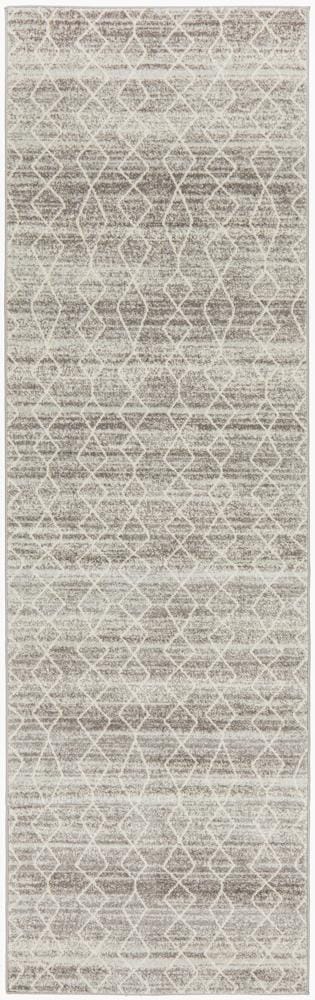 Rug Culture Rugs Evoke Remy Silver Transitional Runner Rug