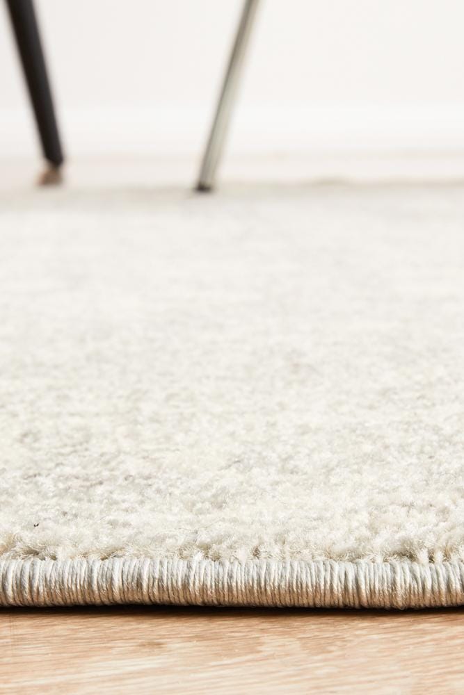 Rug Culture Rugs Evoke Shine Silver Transitional Round Rug