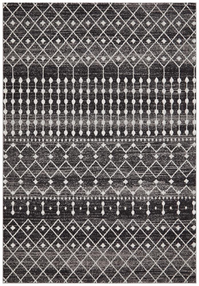 Rug Culture Rugs Evoke Simplicity Black Transitional Rug