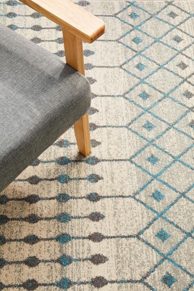 Rug Culture Rugs Evoke Slate White Transitional Rug