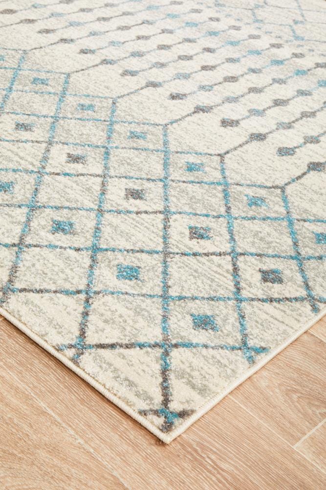 Rug Culture Rugs Evoke Slate White Transitional Rug