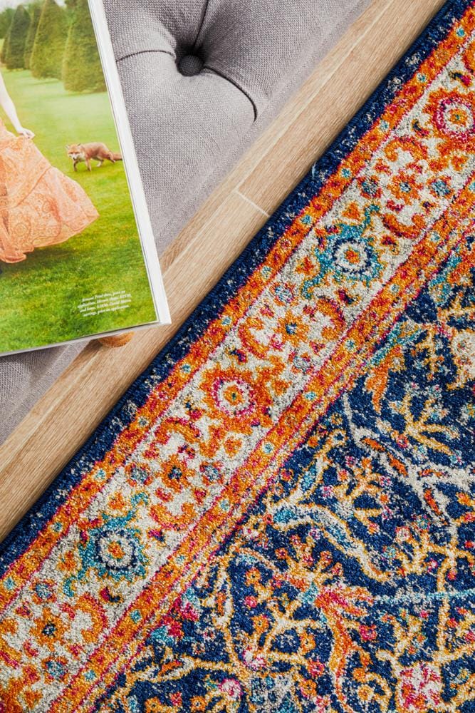 Rug Culture Rugs Evoke Splash Multi Transitional Runner Rug