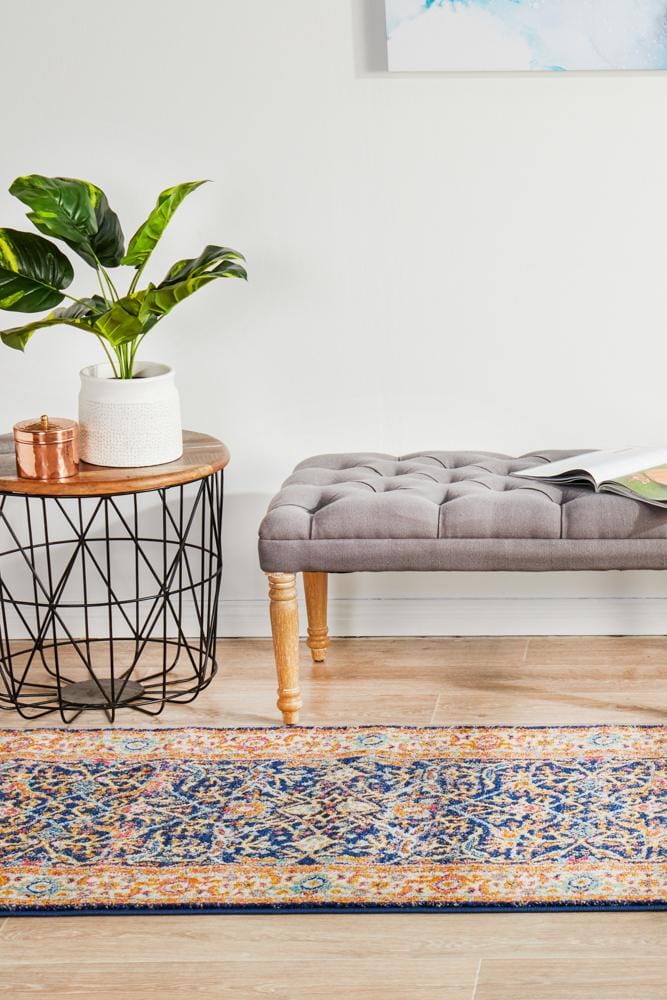 Rug Culture Rugs Evoke Splash Multi Transitional Runner Rug
