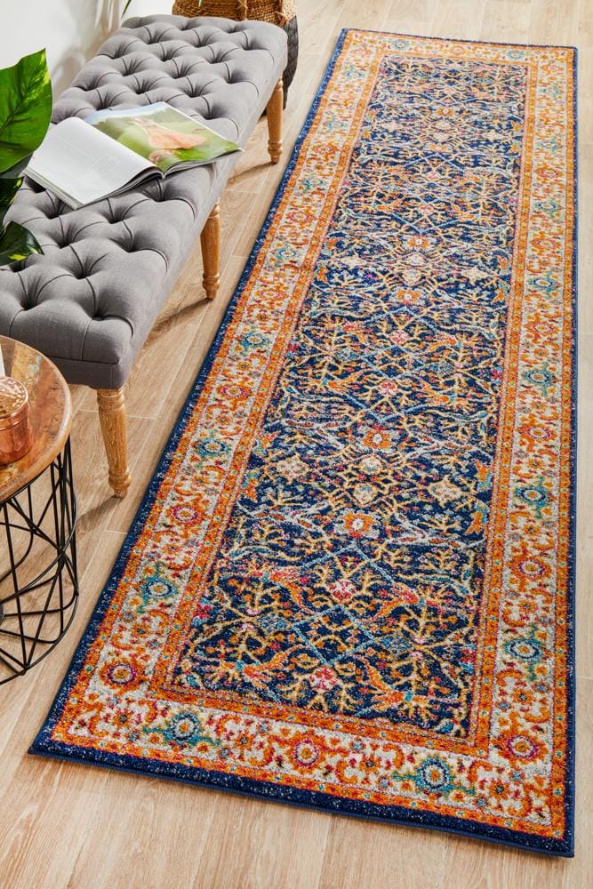 Rug Culture Rugs Evoke Splash Multi Transitional Runner Rug