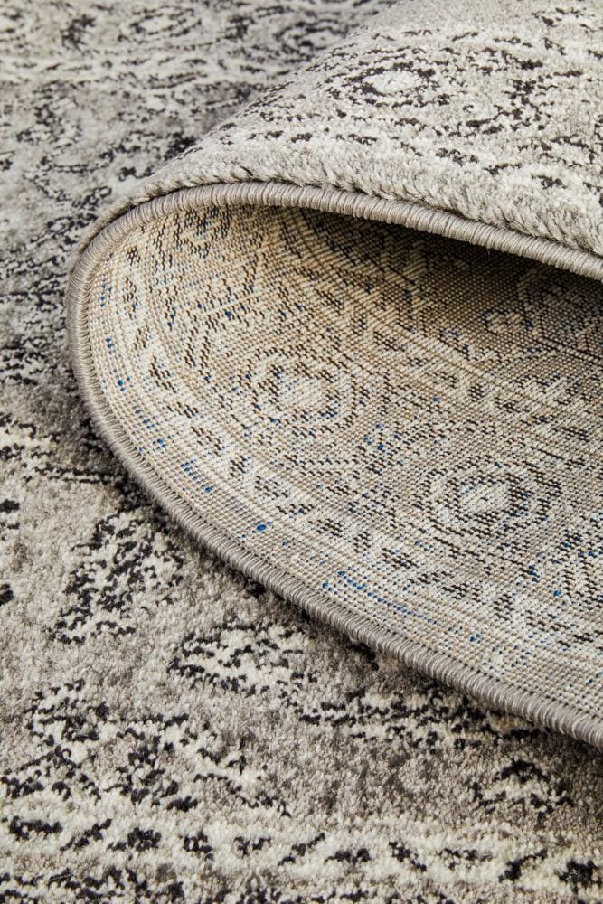 Rug Culture Rugs Evoke Stone Grey Transitional Runner Rug