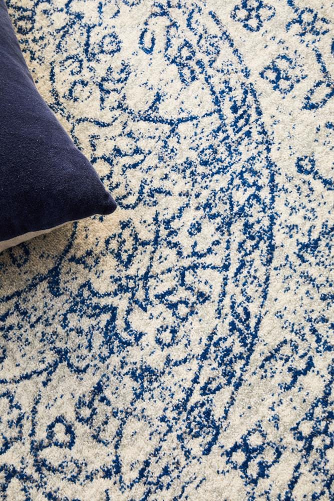Rug Culture Rugs Evoke Whisper White Transitional Round Rug