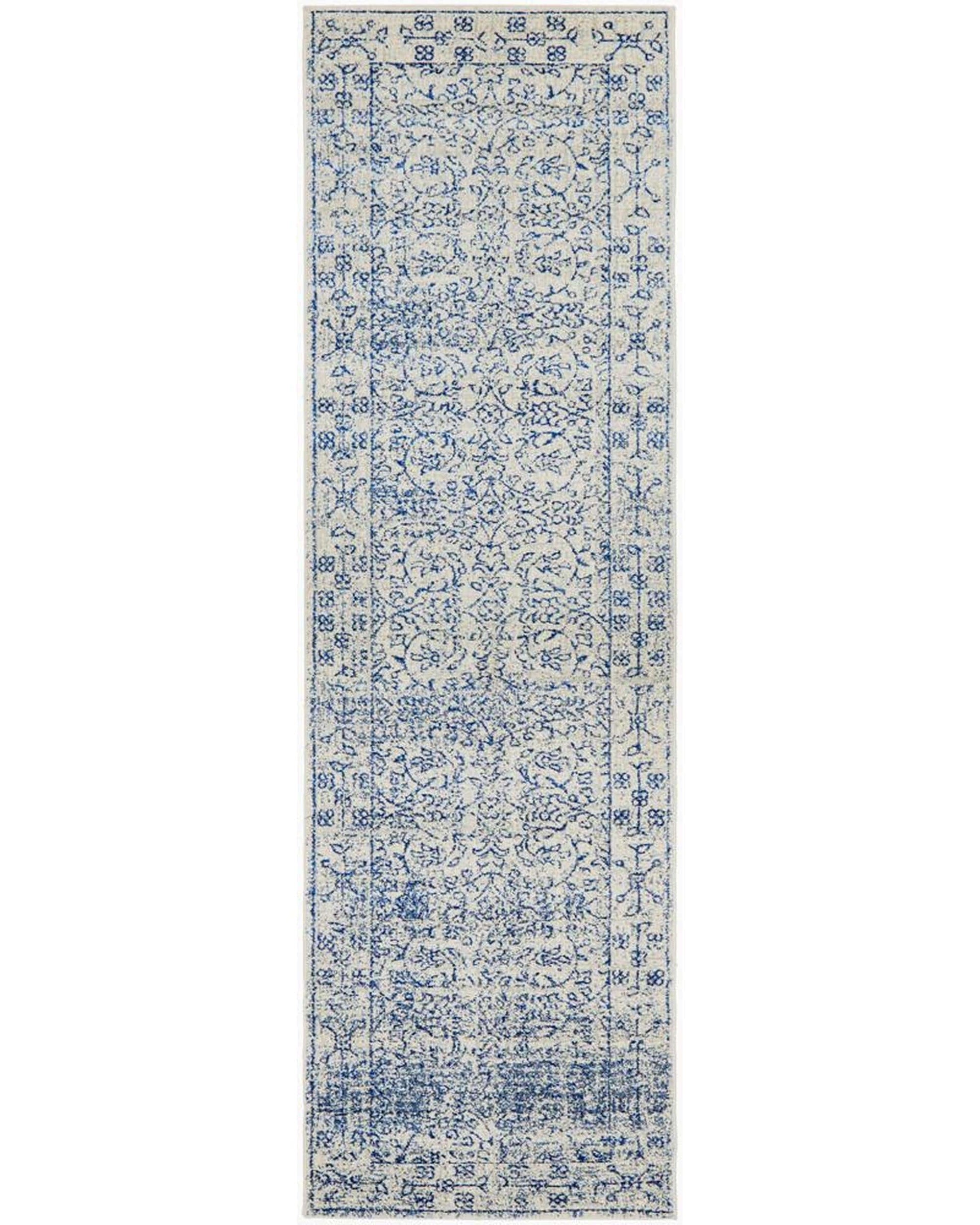 Rug Culture Rugs Evoke Whisper White Transitional Runner Rug