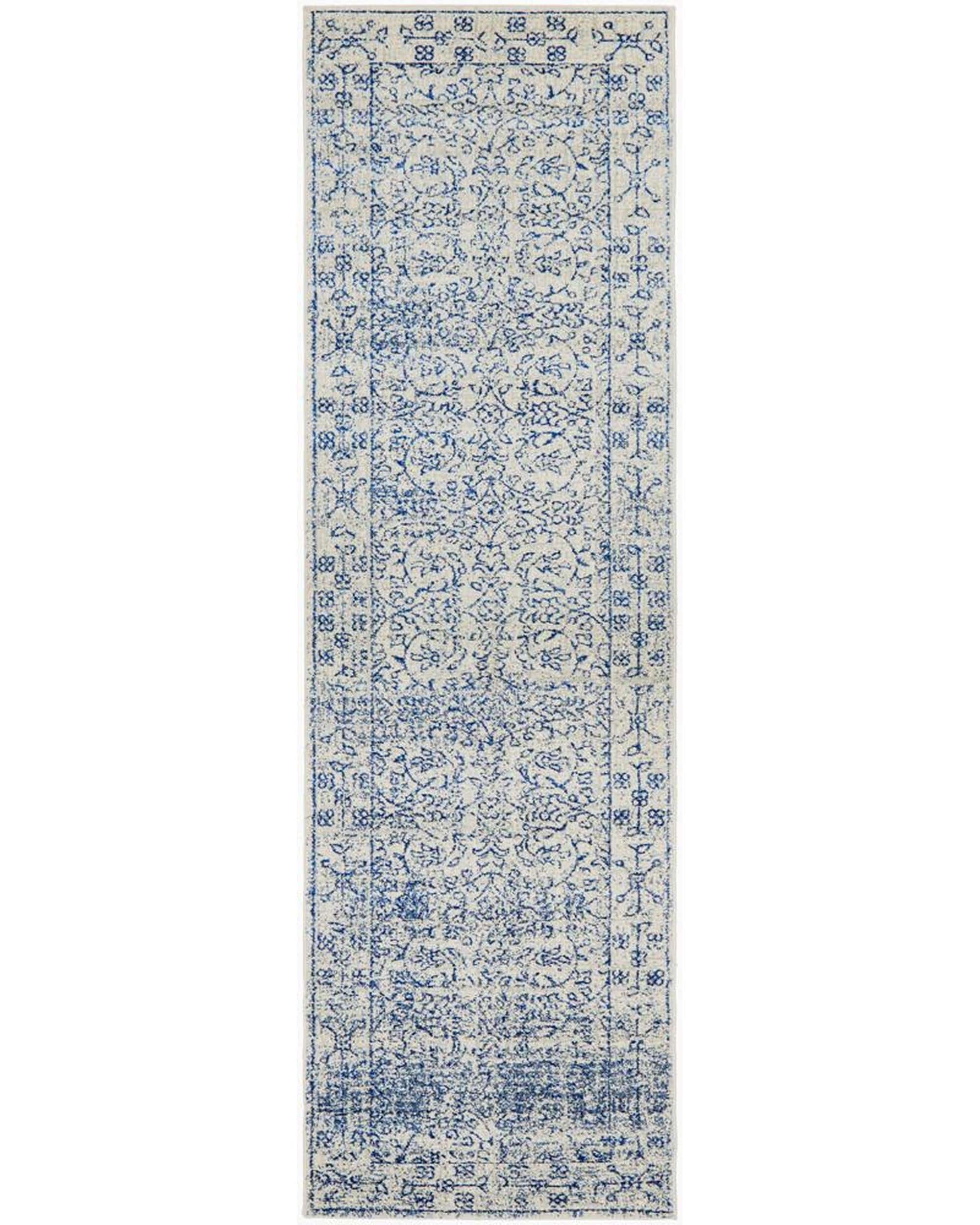 Rug Culture Rugs Evoke Whisper White Transitional Runner Rug