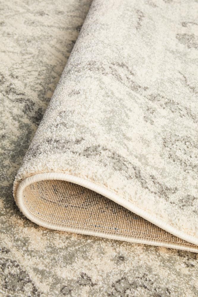 Rug Culture Rugs Evoke Winter White Transitional Rug