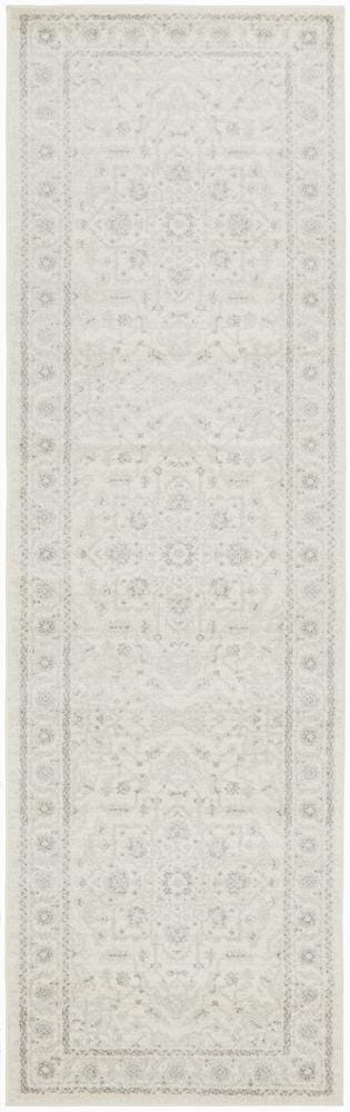 Rug Culture Rugs Evoke Winter White Transitional Runner Rug