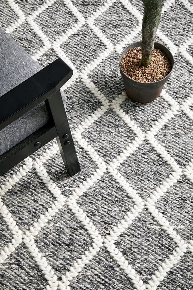 RUG CULTURE Rugs Huxley Grey Rug