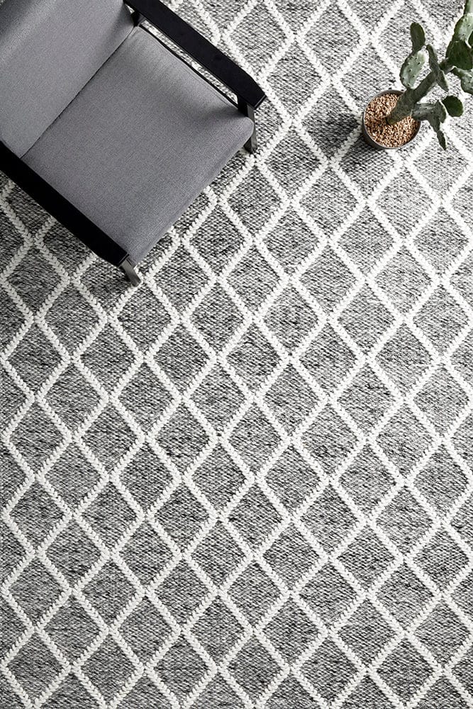 RUG CULTURE Rugs Huxley Grey Rug