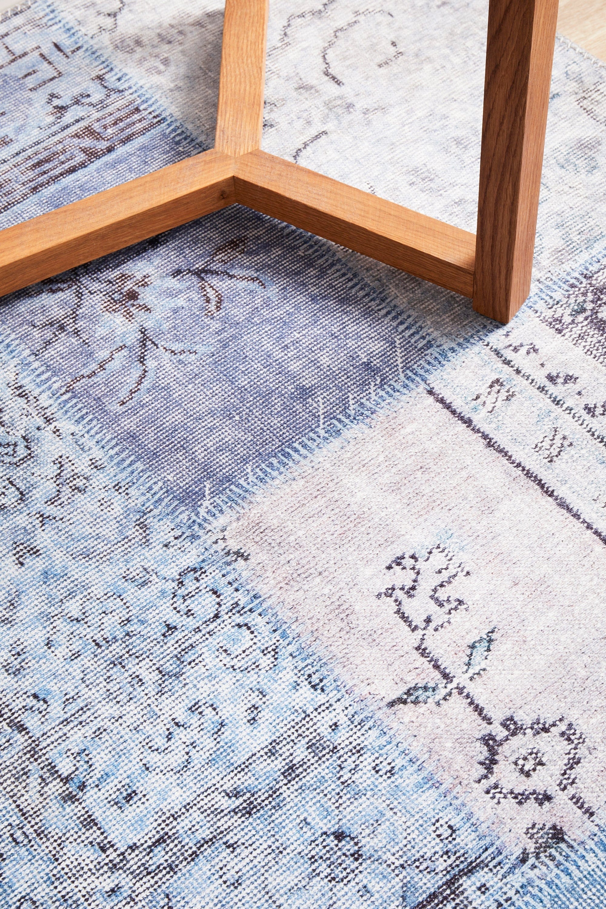 RUG CULTURE Rugs Illusions 121 Denim Rug