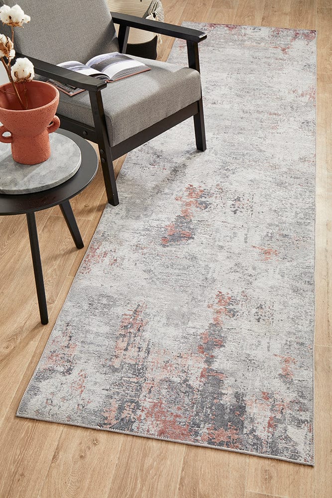 RUG CULTURE Rugs Illusions 156 Blush Runner Rug