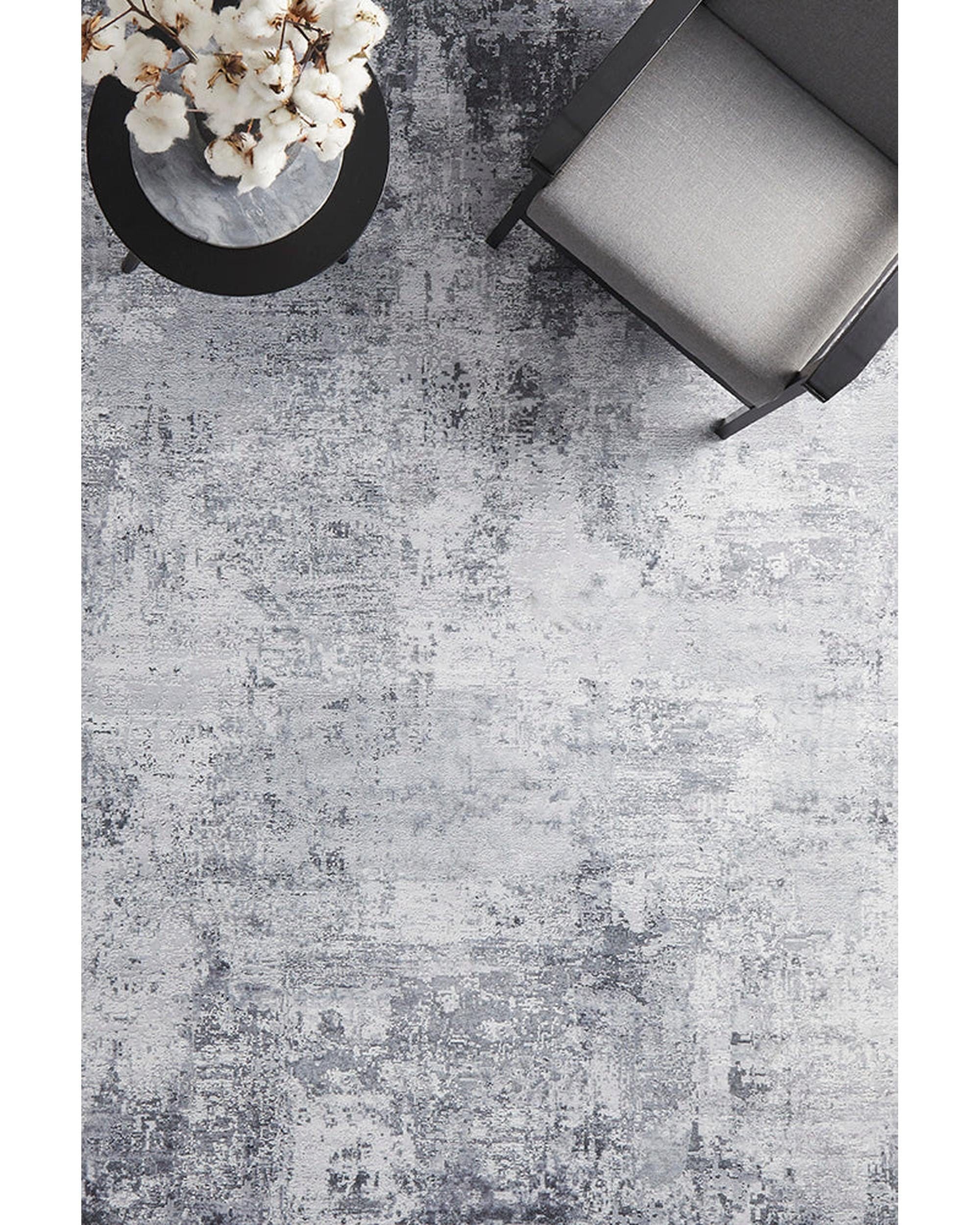 RUG CULTURE Rugs Illusions 156 Silver Rug