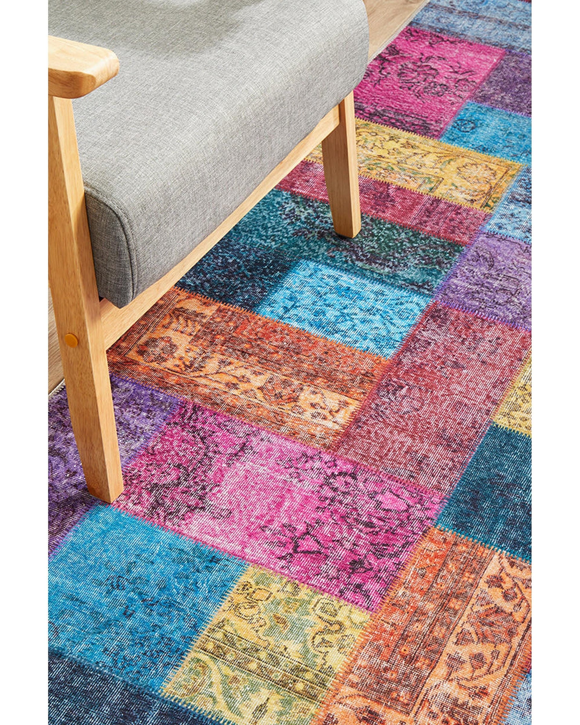 RUG CULTURE Rugs Illusions 167 Multi Runner Rug
