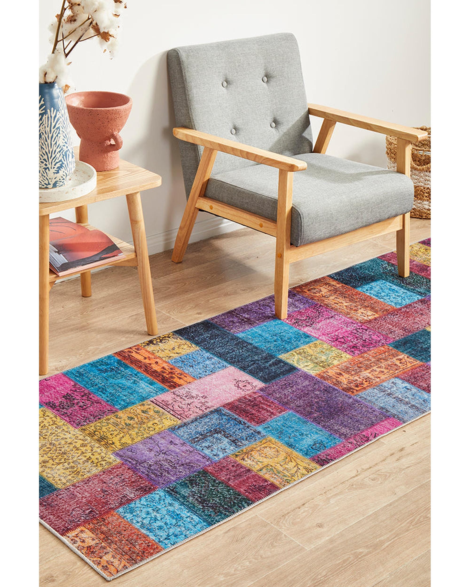 RUG CULTURE Rugs Illusions 167 Multi Runner Rug