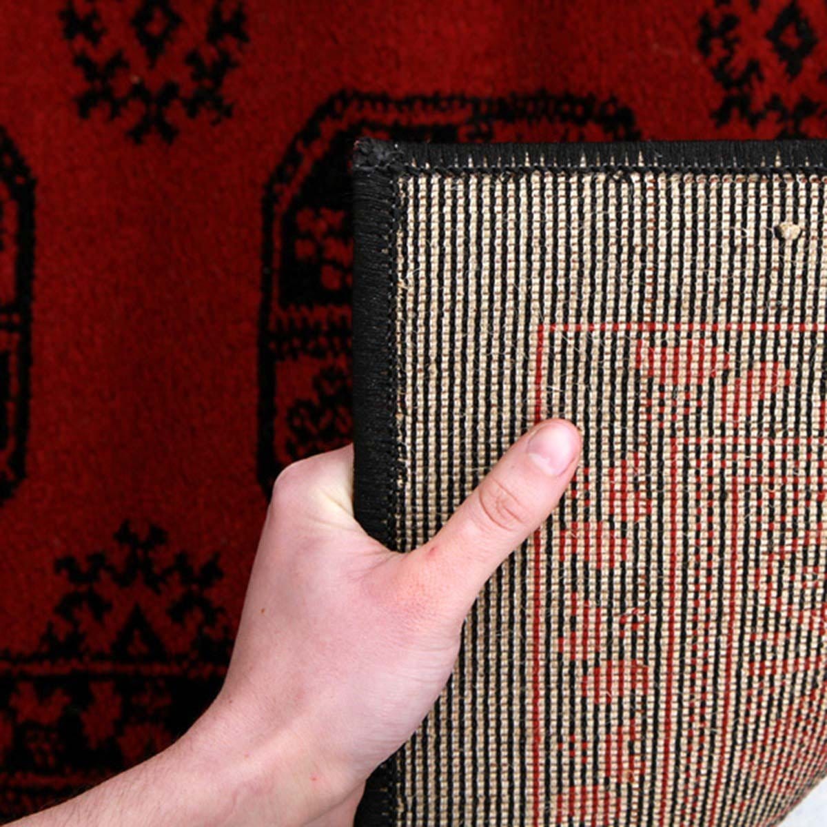 Rug Culture Rugs Istanbul Classic Afghan Pattern Runner Rug Red